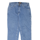 DICKIES Carpenter Womens Jeans Blue Regular Tapered W28 L28