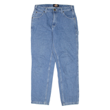 DICKIES Carpenter Womens Jeans Blue Regular Tapered W28 L28
