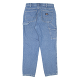 DICKIES Carpenter Womens Jeans Blue Regular Tapered W28 L28