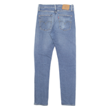 LEVI'S 510 BIG E Jeans Mens Blue Slim Skinny Stone Wash W28 L32