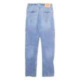 LEVI'S 502 Jeans Big E Womens Blue Regular Tapered Stone Wash W28 L31