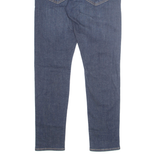 LEVI'S 512 BIG E Jeans Mens Blue Slim Tapered Stone Wash W32 L32