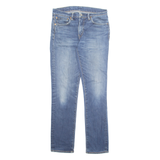 LEVI'S 511 Jeans Mens Blue Slim Straight Stone Wash W32 L31