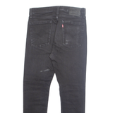 LEVI'S 510 BIG E Jeans Mens Black Slim Skinny W32 L27
