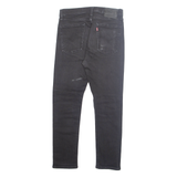 LEVI'S 510 BIG E Jeans Mens Black Slim Skinny W32 L27