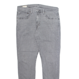 LEVI'S 512 BIG E Jeans Mens Grey Slim Tapered W34 L32