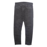 LEVI'S 512 Jeans Mens Black Slim Tapered W31 L27