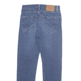 LEVI'S 512 BIG E Jeans Mens Blue Slim Tapered Stone Wash W28 L27