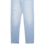 LEVI'S 512 BIG E Jeans Womens Blue Slim Tapered Stone Wash W27 L30