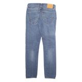 LEVI'S 512 Jeans Mens Blue Slim Tapered Stone Wash W33 L32