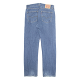 LEVI'S 505 Jeans Mens Blue Regular Straight W33 L34