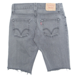 LEVI'S Cut Off 511 Slim Stretch Mens Denim Shorts Grey M W32