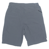 COLUMBIA Mens Utility Shorts Grey M W30