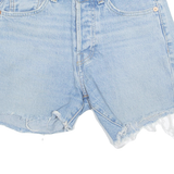 LEVI'S Cut Off Premium E Womens Denim Shorts Blue XS W27