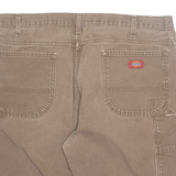 DICKIES Carpenter Mens Workwear Shorts Brown XL W37