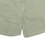 CARHARTT Womens Cargo Shorts Green UK 12 W32