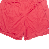 NIKE Mens Sports Shorts Red XL W33