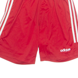 ADIDAS Mens Sports Shorts Red S W23