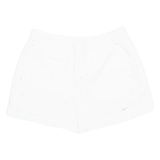 NIKE Womens Sports Shorts White L W32