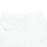 NIKE Womens Sports Shorts White L W32