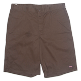 DICKIES Mens Workwear Shorts Brown XL W42
