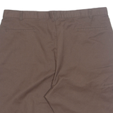 DICKIES Mens Workwear Shorts Brown XL W42