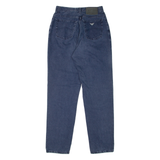 ARMANI JEANS Blue's Factory Womens Jeans Blue Regular Mom Denim W25 L29