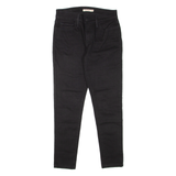 LEVI'S 710 Womens Jeans Black Slim Skinny Denim W28 L26