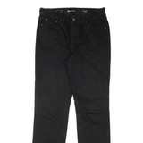 LEVI'S Classic Rise Womens Jeans Black Regular Straight Denim W29 L32