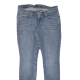 LEVI'S 524 Too Superlow Womens Jeans Blue Slim Skinny Denim Stone Wash W28 L28