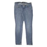 LEVI'S 524 Too Superlow Womens Jeans Blue Slim Skinny Denim Stone Wash W28 L28