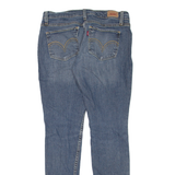 LEVI'S 524 Too Superlow Womens Jeans Blue Slim Skinny Denim Stone Wash W28 L28