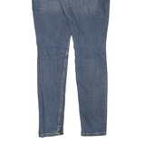 LEVI'S 524 Too Superlow Womens Jeans Blue Slim Skinny Denim Stone Wash W28 L28