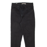 LEVI'S Mile High BIG E Womens Jeans Black Slim Skinny Denim W27 L26