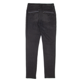 LEVI'S Mid Rise Womens Jeans Black Slim Skinny Denim Stone Wash W28 L32