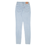 LEVI'S 721 High Rise Womens Jeans Blue Slim Skinny Denim W23 L32