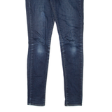 LEVI'S Modern Rise Womens Jeans Blue Slim Skinny Denim Stone Wash W28 L34