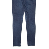 LEVI'S Modern Rise Womens Jeans Blue Slim Skinny Denim Stone Wash W28 L34