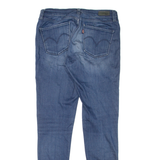 LEVI'S Womens Jeans Blue Slim Skinny Denim Stone Wash W29 L30