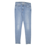 LEVI'S 710 Womens Jeans Blue Slim Skinny Denim Stone Wash W29 L30