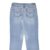 LEVI'S Classic Rise Womens Jeans Blue Regular Straight Denim Stone Wash W30 L32