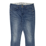 CALVIN KLEIN JEANS CK One Slouchy Womens Jeans Blue Slim Skinny Denim Stone Wash W26 L25