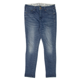 CALVIN KLEIN JEANS CK One Slouchy Womens Jeans Blue Slim Skinny Denim Stone Wash W26 L25