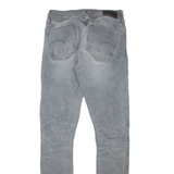 G-STAR RAW Lynn Womens Jeans Grey Slim Skinny Denim Stone Wash W26 L30