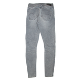 G-STAR RAW Lynn Womens Jeans Grey Slim Skinny Denim Stone Wash W26 L30