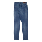TOMMY HILFIGER Santana High Rise Womens Jeans Blue Slim Skinny Denim Stone Wash W24 L30