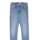 CALVIN KLEIN JEANS Mens Jeans Blue Slim Skinny Denim Stone Wash W30 L34