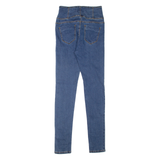 GUESS High Waist Womens Jeans Blue Slim Skinny Denim W25 L29