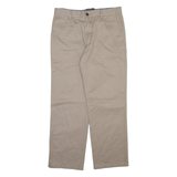 DOCKERS D2 Mens Trousers Beige Regular Straight W33 L30