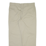DICKIES Mens Trousers Beige Relaxed Straight W36 L30